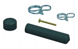 Set de la membrane et amortisseur de pulsations