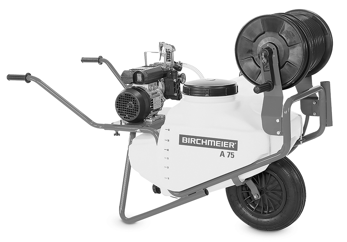 Pulvérisateur A 75 avec moteur électrique de Birchmeier