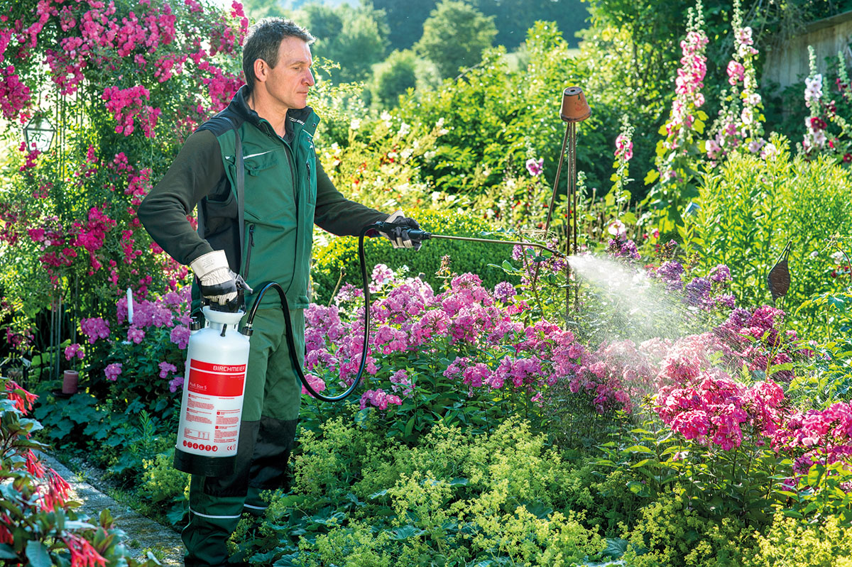 5-Liter Sprühgerät Profi Star 5 mit Viton-Dichtung von Birchmeier, Galabau
