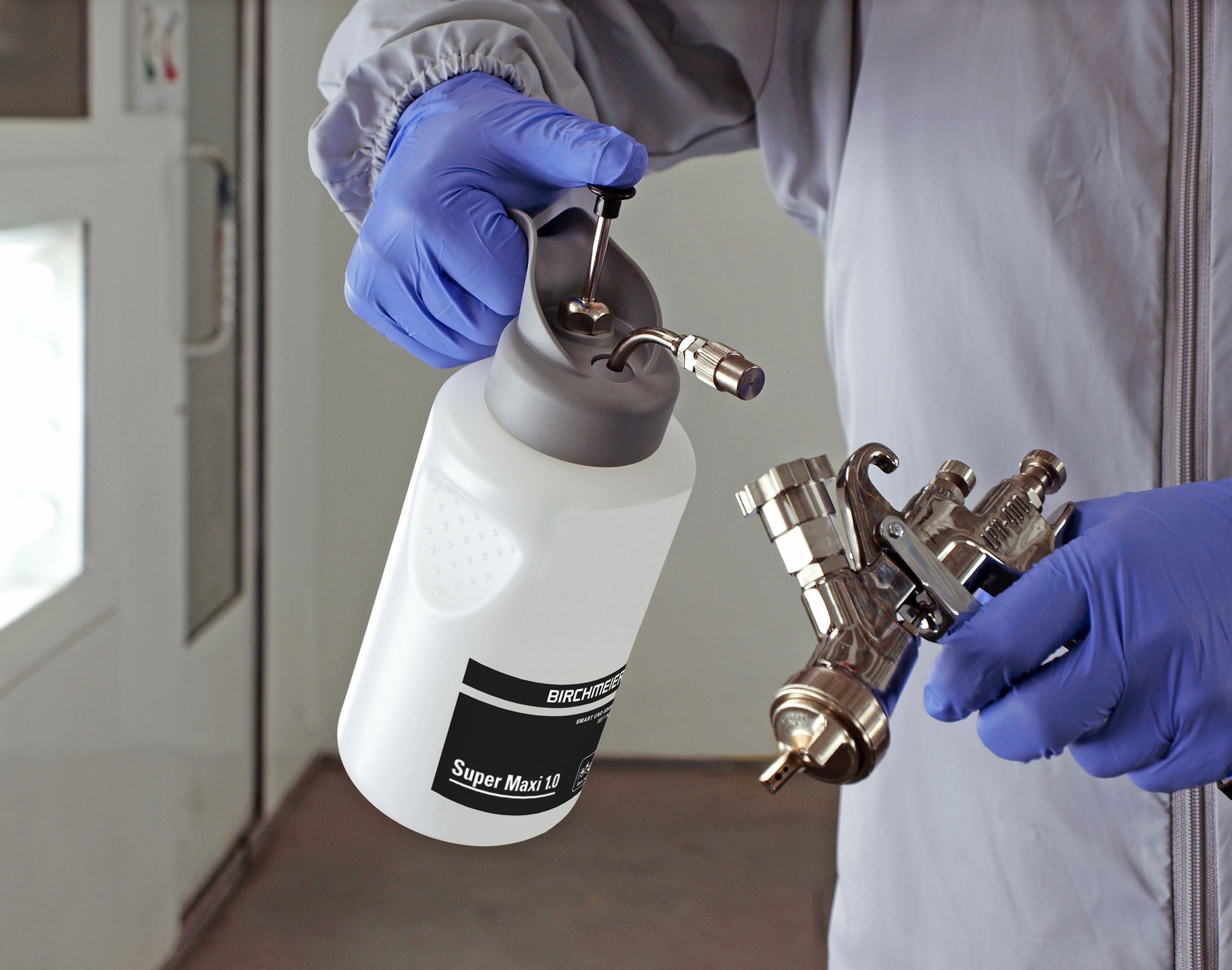 Pulvérisateur Super Maxi 1.0 pour garage automobile et industrie