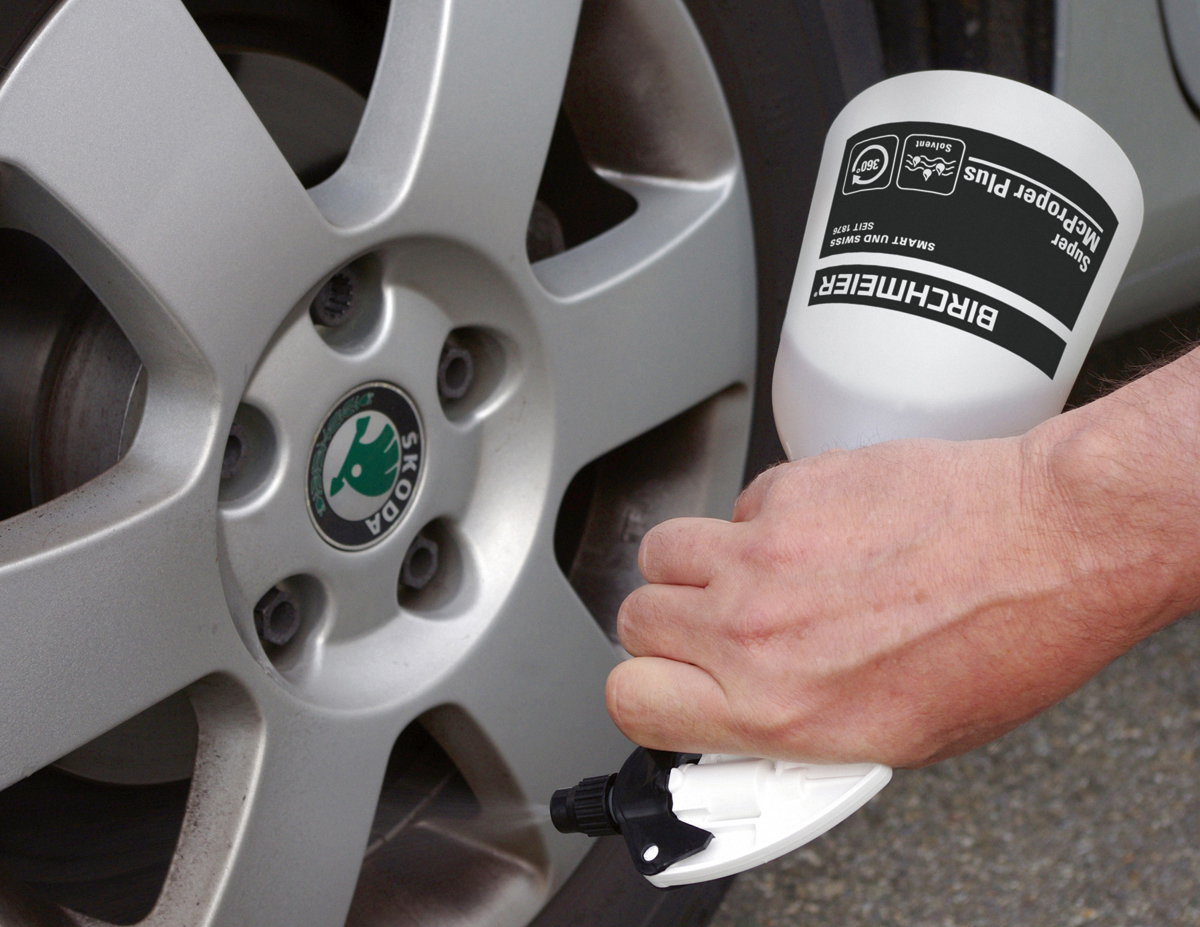 Handsprühgerät Super McProper Plus 360° von Birchmeier für mineralölbasierende Lösungsmittel und Multifunktionsöle