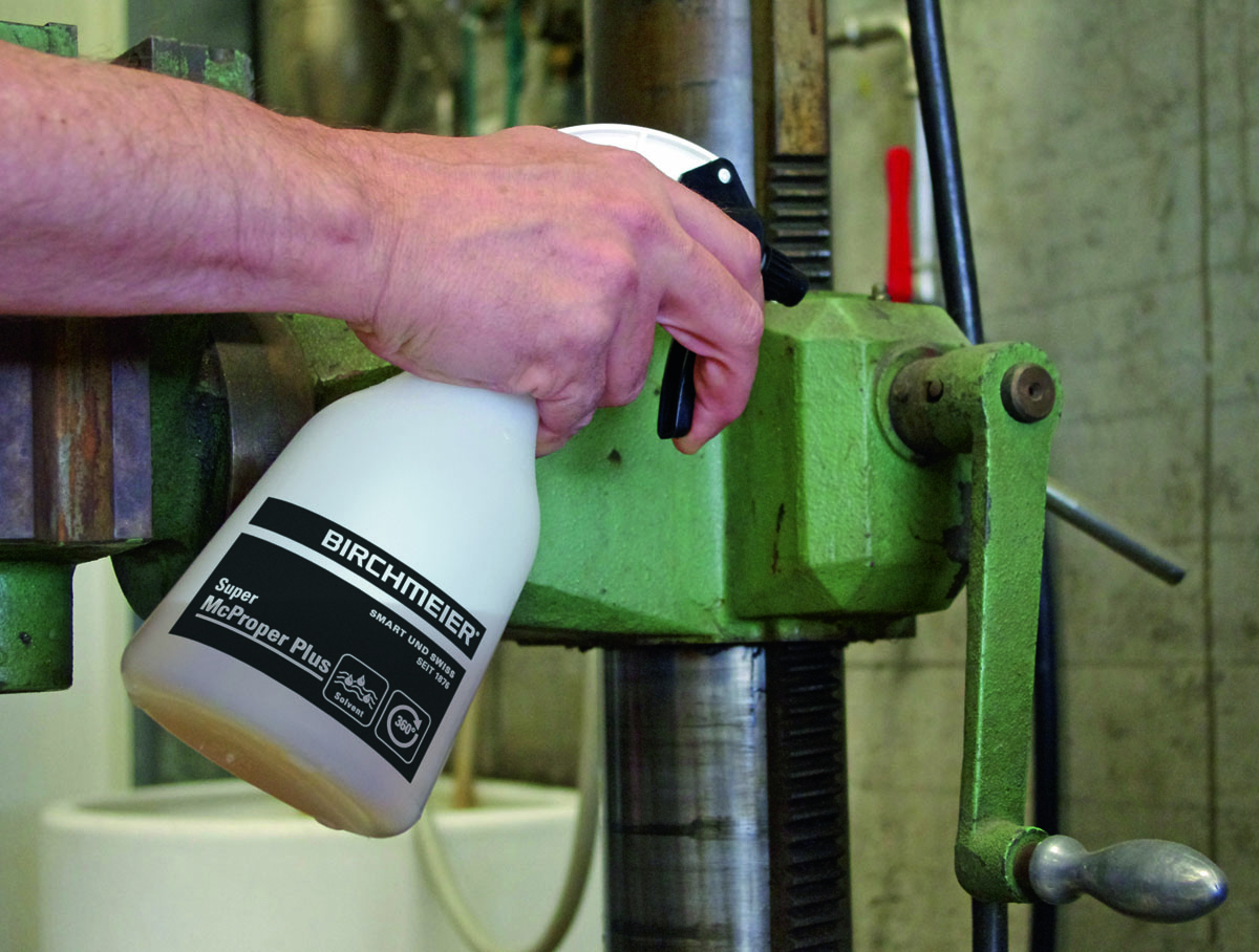 Handsprühgerät Super McProper Plus 360° von Birchmeier für mineralölbasierende Lösungsmittel und Multifunktionsöle